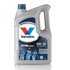 Alyva varikliui Valvoline SYNPOWER MST C4 5W30, 5L kaina ir informacija | Variklinės alyvos | pigu.lt