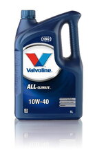 Valvoline alyva varikliui All Climate 10W40, 5 L kaina ir informacija | Variklinės alyvos | pigu.lt