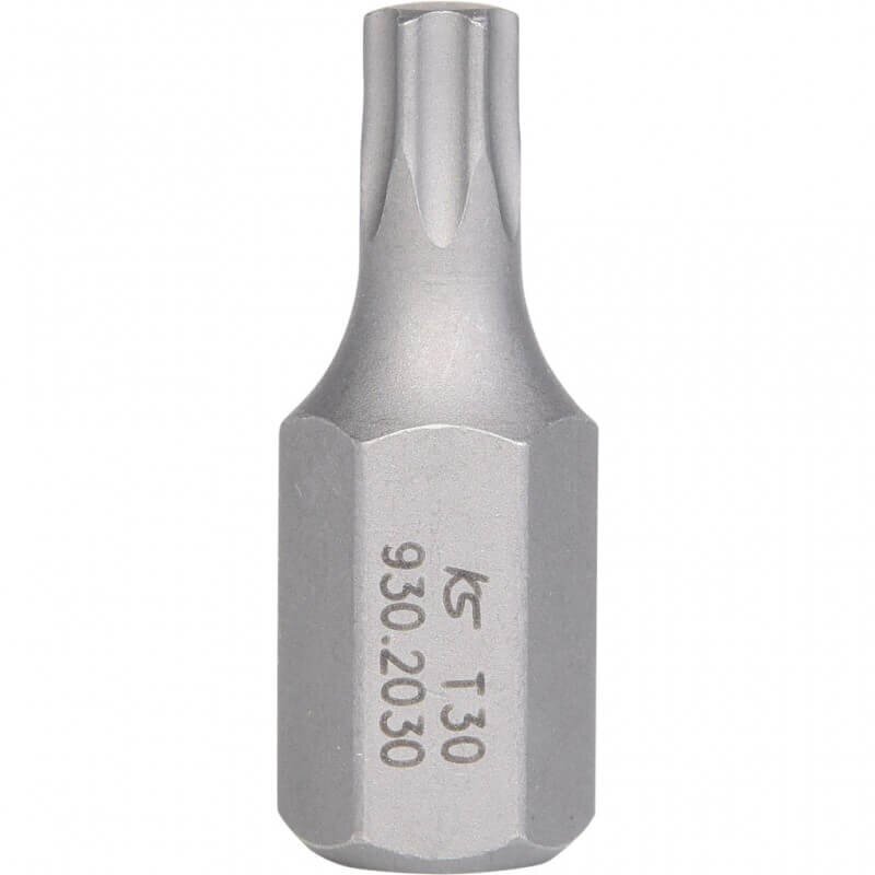 Antgalis TORX T30x30 mm, HEX10, KS tools kaina ir informacija | Mechaniniai įrankiai | pigu.lt