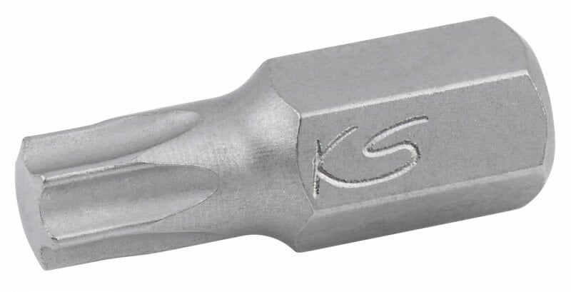 Antgalis TORX T30x30 mm, HEX10, KS tools kaina ir informacija | Mechaniniai įrankiai | pigu.lt