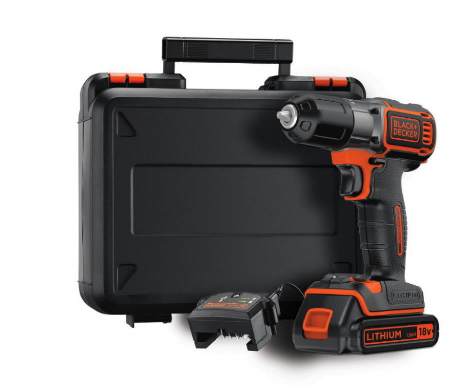 Akumuliatorinis suktuvas/gręžtuvas Black&Decker ASD184K 18V kaina ir informacija | Suktuvai, gręžtuvai | pigu.lt