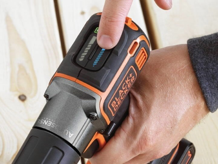 Akumuliatorinis suktuvas/gręžtuvas Black&Decker ASD184K 18V цена и информация | Suktuvai, gręžtuvai | pigu.lt