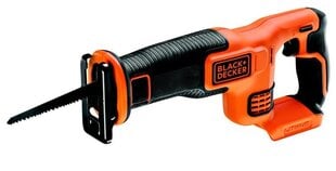 Akumuliatorinio tiesinio pjūklo korpusas, Black&Decker BDCR18N 18V kaina ir informacija | Pjūklai, pjovimo staklės | pigu.lt