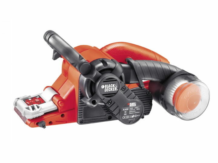 Juostinis šlifuoklis Black&Decker KA88 kaina ir informacija | Šlifuokliai | pigu.lt