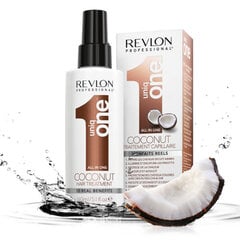 Nenuplaunama kaukė plaukams Revlon Professional Uniq All In One Coconut, 150 ml kaina ir informacija | Revlon Kvepalai, kosmetika | pigu.lt