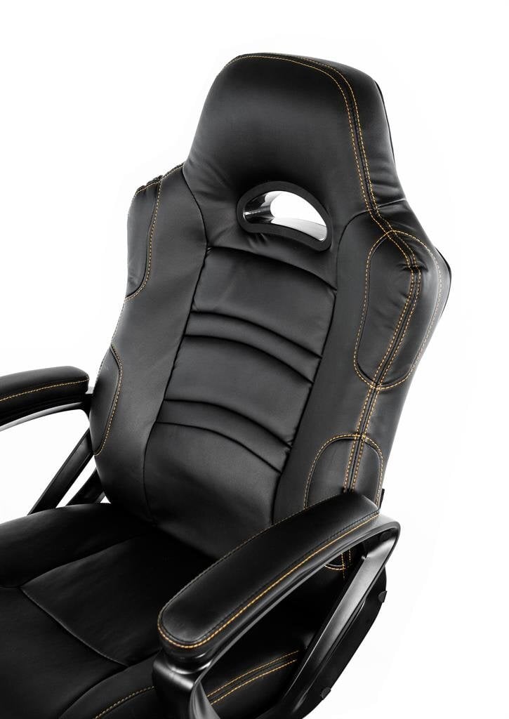 Žaidimų kėdė Arozzi Enzo, juoda kaina ir informacija | Biuro kėdės | pigu.lt