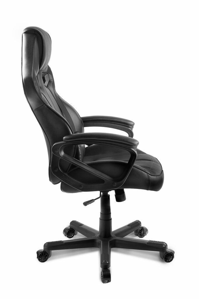 Žaidimų kėdė Arozzi Milano, juoda цена и информация | Biuro kėdės | pigu.lt