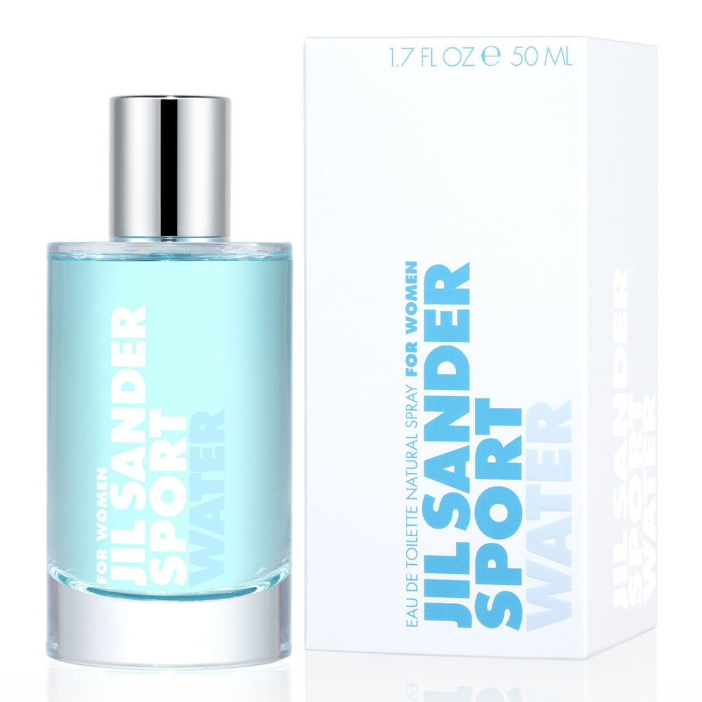 Tualetinis vanduo Jil Sander Sport Water EDT moterims 50 ml цена и информация | Kvepalai moterims | pigu.lt