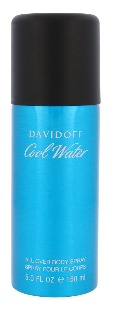 Purškiamas dezodorantas Davidoff Cool Water vyrams 150 ml kaina ir informacija | Parfumuota kosmetika vyrams | pigu.lt