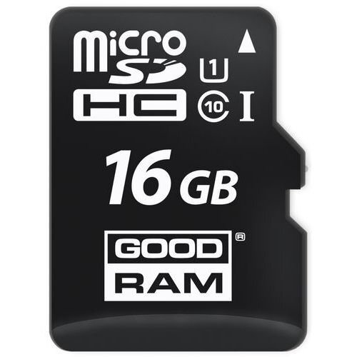Atminties kortelė GOODRAM - microSD 16GB CL10 UHS-I kaina ir informacija | Atminties kortelės telefonams | pigu.lt