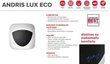 Elektrinis vandens šildytuvas Ariston Andris Lux Eco 10 kaina ir informacija | Vandens šildytuvai | pigu.lt