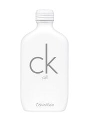 Парфюмерия унисекс CK All Calvin Klein EDT: Емкость - 100 ml цена и информация | Женские духи | pigu.lt