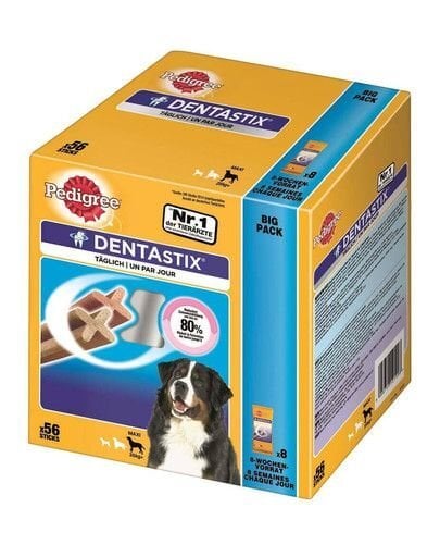 Pedigree Dentastix kramtalai didelių veislių šunims 8 vnt x 270 g kaina ir informacija | Skanėstai šunims | pigu.lt