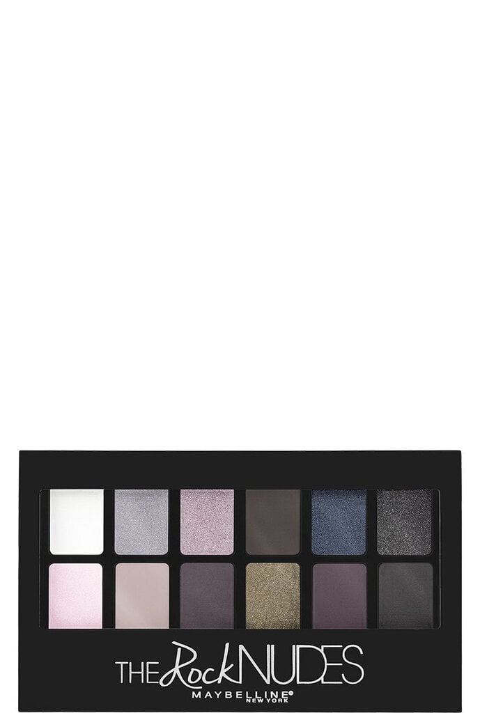 Akių šešėlių paletė Maybelline New York The Rock Nudes 9,6 g цена и информация | Akių šešėliai, pieštukai, blakstienų tušai, serumai | pigu.lt