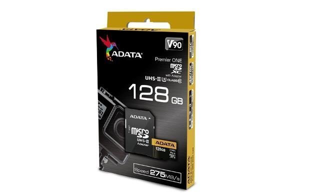 ADATA MICRO SDXC 128GB W/AD AUSDX128GUII3CL10-CA1] kaina ir informacija | Atminties kortelės fotoaparatams, kameroms | pigu.lt