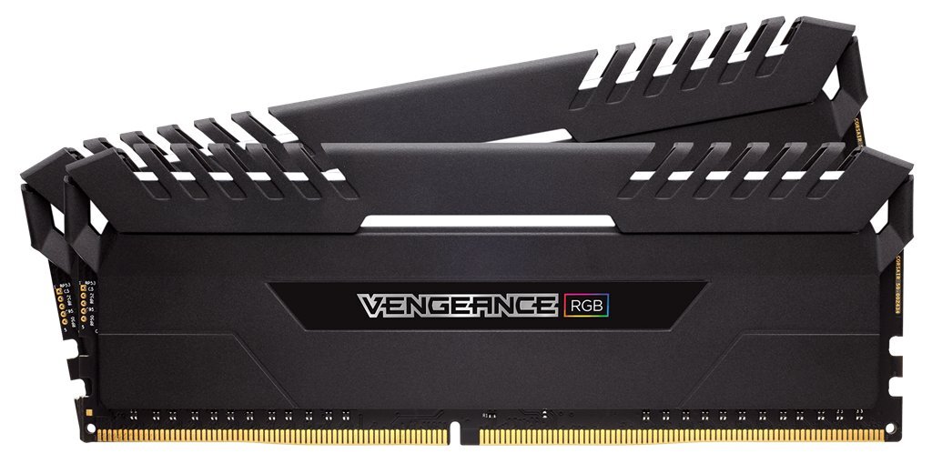 Corsair Vengeance RGB, DDR4, 2x8GB, 2666MHz, CL16 (CMR16GX4M2A2666C16) kaina ir informacija | Operatyvioji atmintis (RAM) | pigu.lt