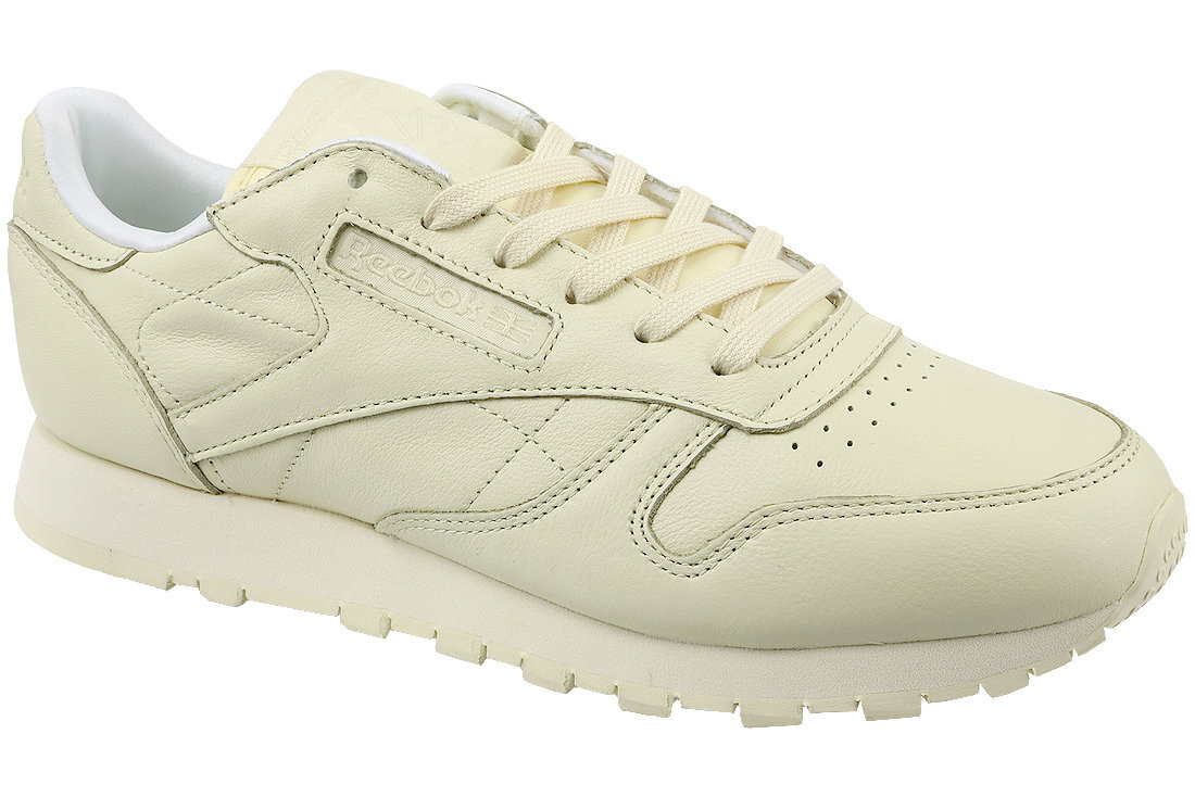 Reebok moteriški sportiniai batai Classic Leather, geltoni kaina ir informacija | Sportiniai bateliai, kedai moterims | pigu.lt