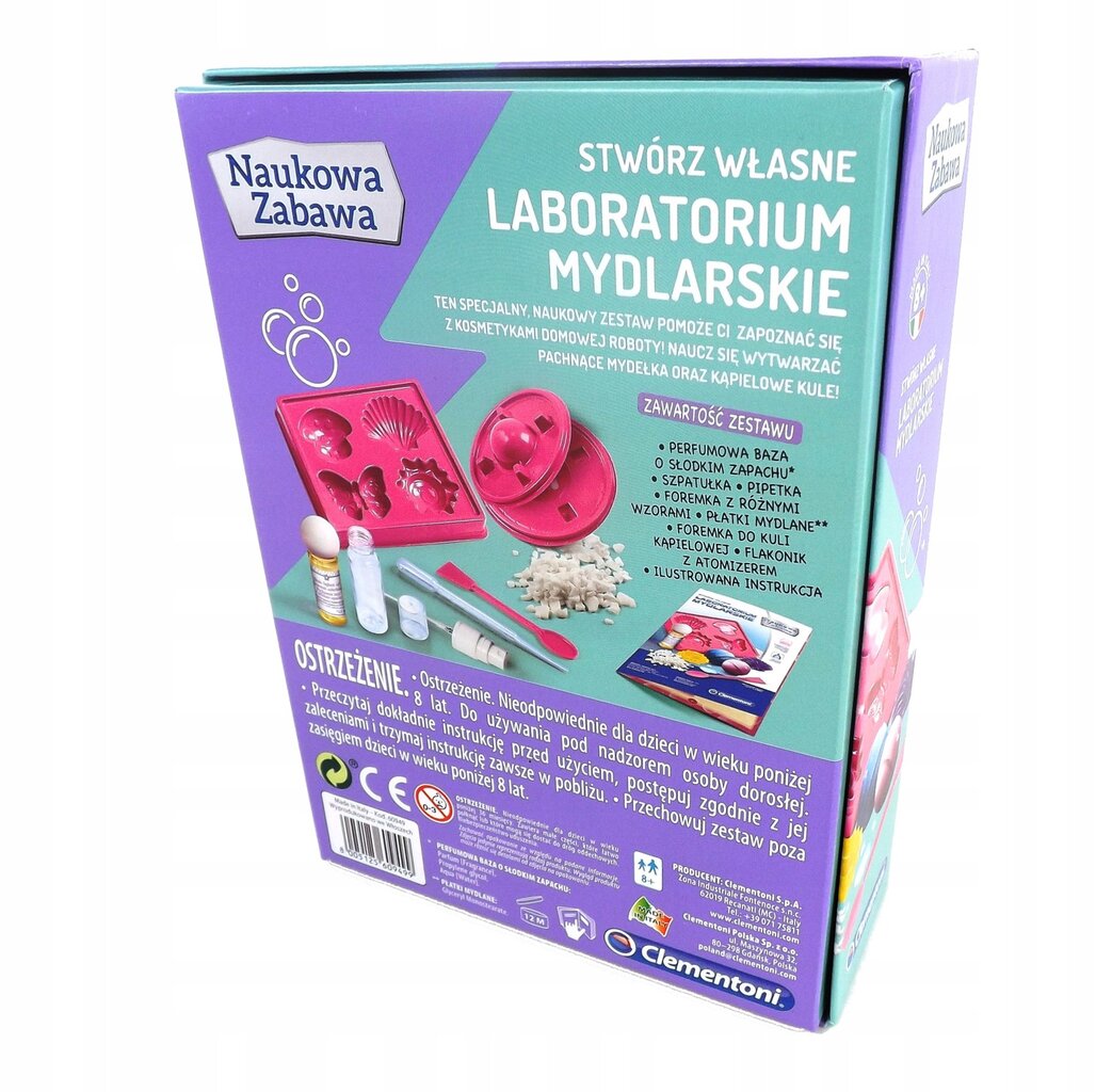 Jaunojo mokslininko rinkinys gamybos laboratorija Clementoni kaina ir informacija | Lavinamieji žaislai | pigu.lt