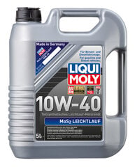 Liqui Moly pusiau sintetinė variklinė alyva su MoS2 SAE 10 W-40, 5L kaina ir informacija | Liqui-Moly Automobiliniai tepalai | pigu.lt