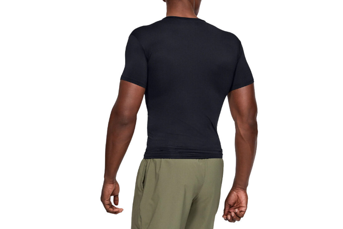 Sportiniai marškinėliai vyrams Under Armour HG Tactical Compression Tee M 1216007 001, 61917 цена и информация | Sportinė apranga vyrams | pigu.lt