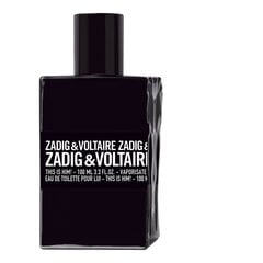 Мужская парфюмерия This Is Him! Zadig & Voltaire EDT: Емкость - 100 ml цена и информация | Мужские духи | pigu.lt