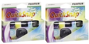 Vienkartinis fotoaparatas Fujifilm Quicksnap Flash 27 kaina ir informacija | Momentiniai fotoaparatai | pigu.lt
