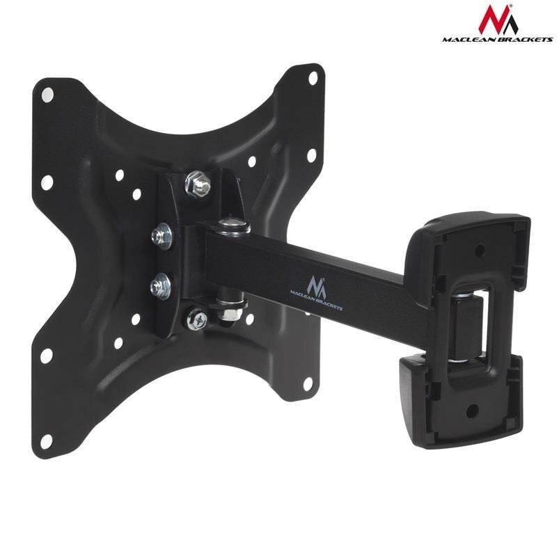 Maclean MC-741 Braket for TV or monitor 13-42 '' 25kg black kaina ir informacija | Kabeliai ir laidai | pigu.lt