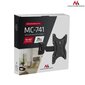 Maclean MC-741 Braket for TV or monitor 13-42 '' 25kg black kaina ir informacija | Kabeliai ir laidai | pigu.lt