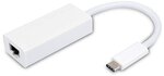 Vivanco адаптер USB-C - LAN, белый (34291)