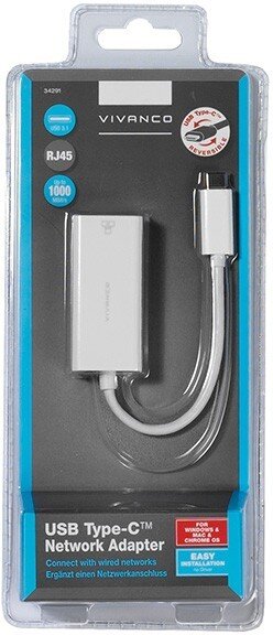 Vivanco 34291 цена и информация | Adapteriai, USB šakotuvai | pigu.lt