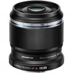 Olympus M.ZUIKO Digital ED 30mm F3.5 Macro (Black) kaina ir informacija | Filtrai objektyvams | pigu.lt