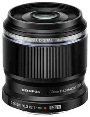 Olympus M.ZUIKO Digital ED 30mm F3.5 Macro (Black) kaina ir informacija | Filtrai objektyvams | pigu.lt