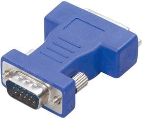 Адаптер Vivanco DVI - VGA (45452) цена и информация | Адаптеры, USB-разветвители | pigu.lt