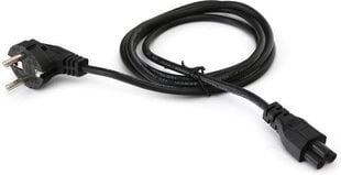 Omega  кабель питания Laptop 3pin 1.5м (43662) цена и информация | Кабели и провода | pigu.lt