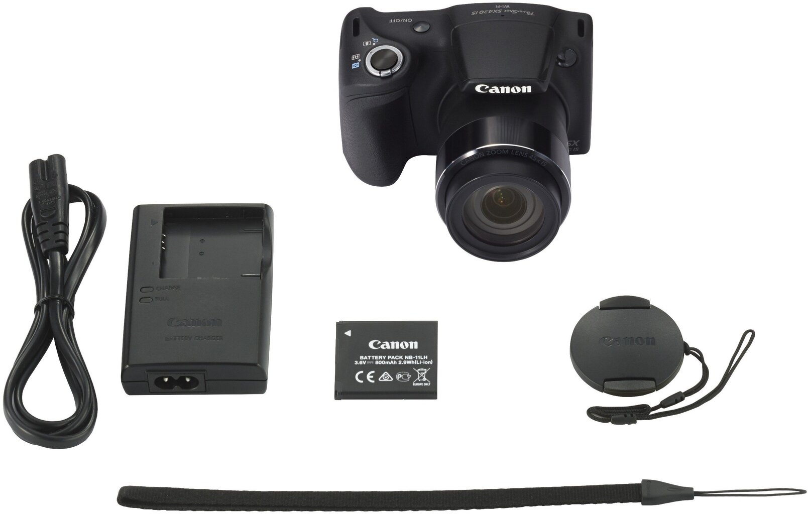 Canon PowerShot SX430 IS, Black цена и информация | Skaitmeniniai fotoaparatai | pigu.lt