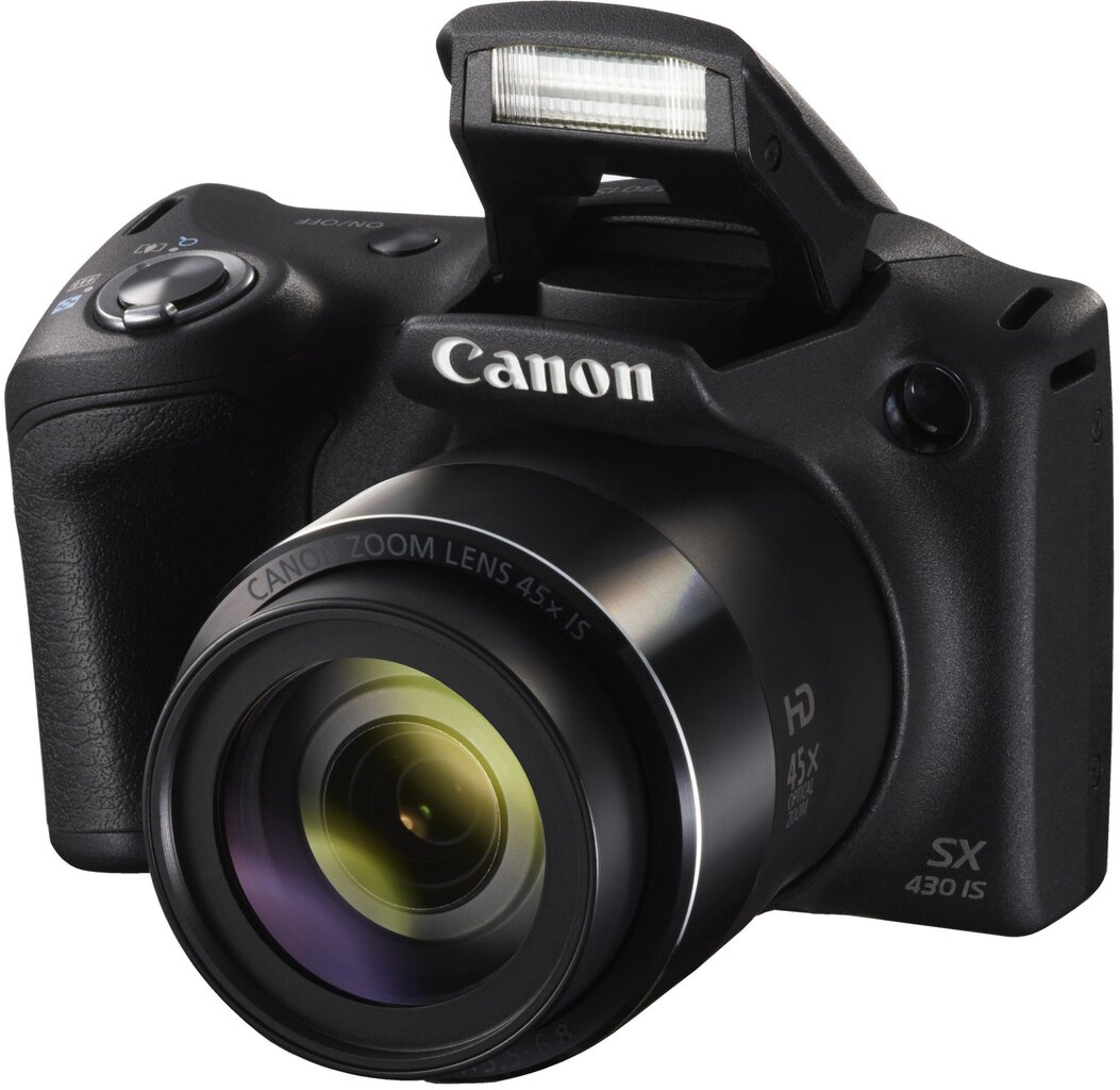 Canon PowerShot SX430 IS, Black цена и информация | Skaitmeniniai fotoaparatai | pigu.lt