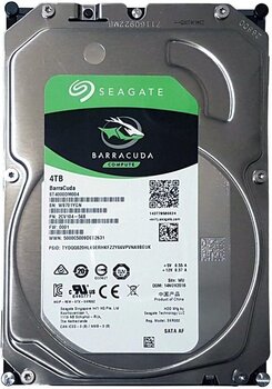 Seagate BarraCuda 4 ТБ, SATA/600 (ST4000DM004) цена и информация | Внутренние жёсткие диски (HDD, SSD, Hybrid) | pigu.lt