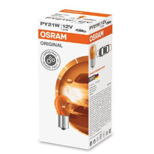 Automobilio lemputė Osram OS7507 PY21W 21W 12V kaina ir informacija | Automobilių lemputės | pigu.lt