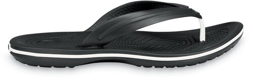 Crocs™ vyriškos šlepetės Crocband Flip, juodos kaina ir informacija | Vyriškos šlepetės, basutės | pigu.lt