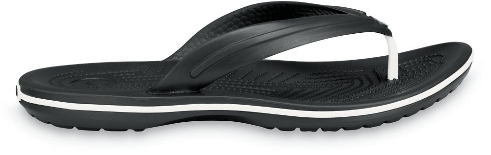 Crocs™ vyriškos šlepetės Crocband Flip, juodos цена и информация | Vyriškos šlepetės, basutės | pigu.lt