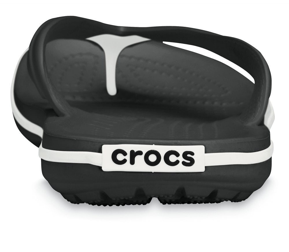 Crocs™ vyriškos šlepetės Crocband Flip, juodos kaina ir informacija | Vyriškos šlepetės, basutės | pigu.lt