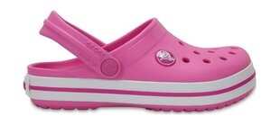 Crocs™ batai vaikams Kids' Crocband Clog, Party Pink kaina ir informacija | Guminės klumpės vaikams | pigu.lt