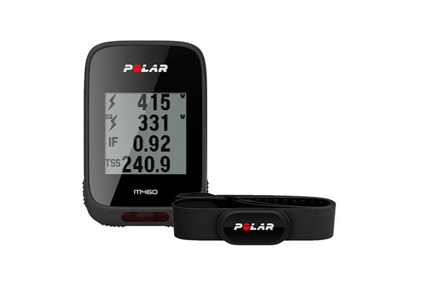 Išmanus laikrodis dviračiams Polar M460 HR, juodas цена и информация | Dviračių kompiuteriai, navigacija | pigu.lt