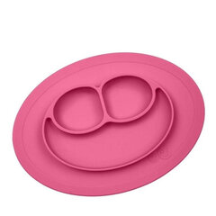 Silikoninė prilimpanti lėkštė Mini Mat Ezpz, rožinė kaina ir informacija | Kūdikių indai, indeliai pienui ir įrankiai | pigu.lt