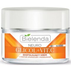 Bielenda Neuro Glikol+Vit.C  крем для лица 50 ml цена и информация | Кремы для лица | pigu.lt