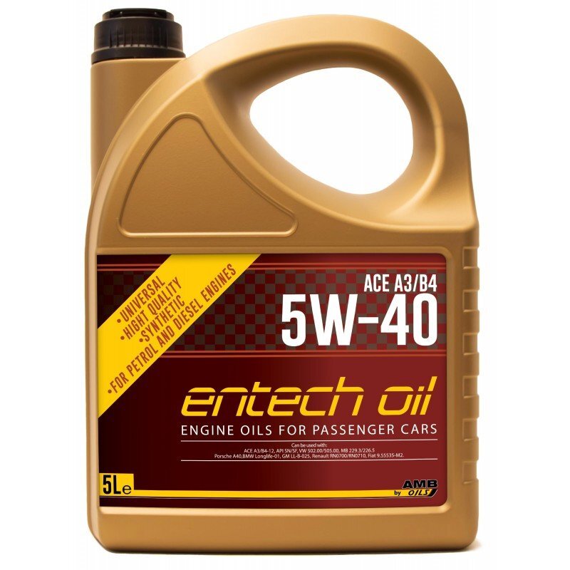 Variklio alyva Entech FS 5W-40, 5L цена и информация | Variklinės alyvos | pigu.lt