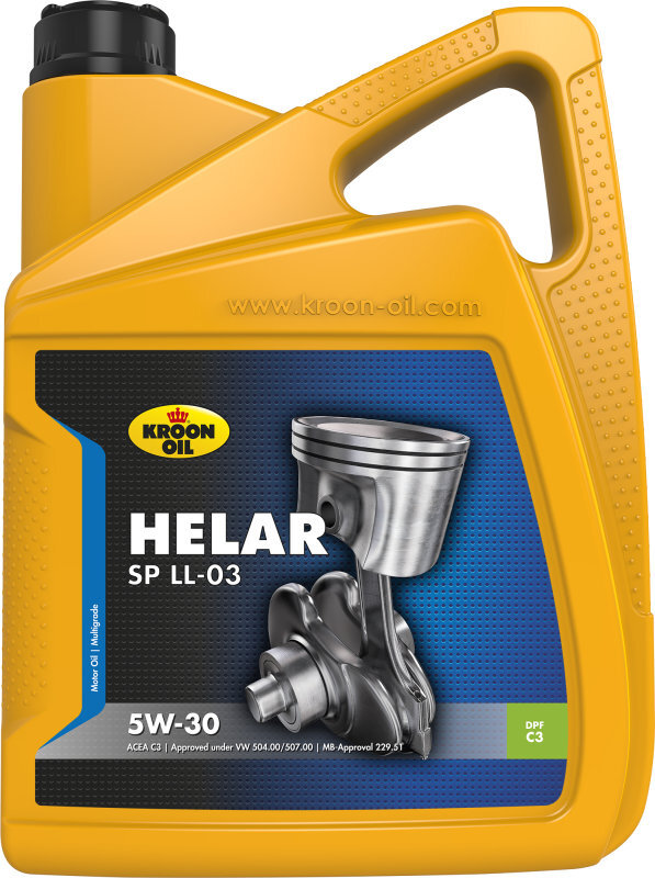 Akcija! Alyva KROON-OIL Helar SP 5W-30 LL-03, 5L+1L kaina ir informacija | Variklinės alyvos | pigu.lt