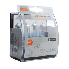 Automobilinės lemputės M-Tech Powertec Platinum +130% H4 12V, 2 vnt. kaina ir informacija | Automobilių lemputės | pigu.lt