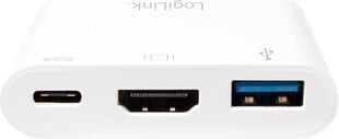 LogiLink UA0258 цена и информация | Адаптеры, USB-разветвители | pigu.lt