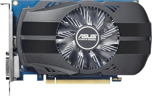 Asus GT 1030 Phoenix OC 2GB GDDR5 (64 bit), DVI-D, HDMI, BOX (PH-GT1030-O2G) kaina ir informacija | Vaizdo plokštės (GPU) | pigu.lt